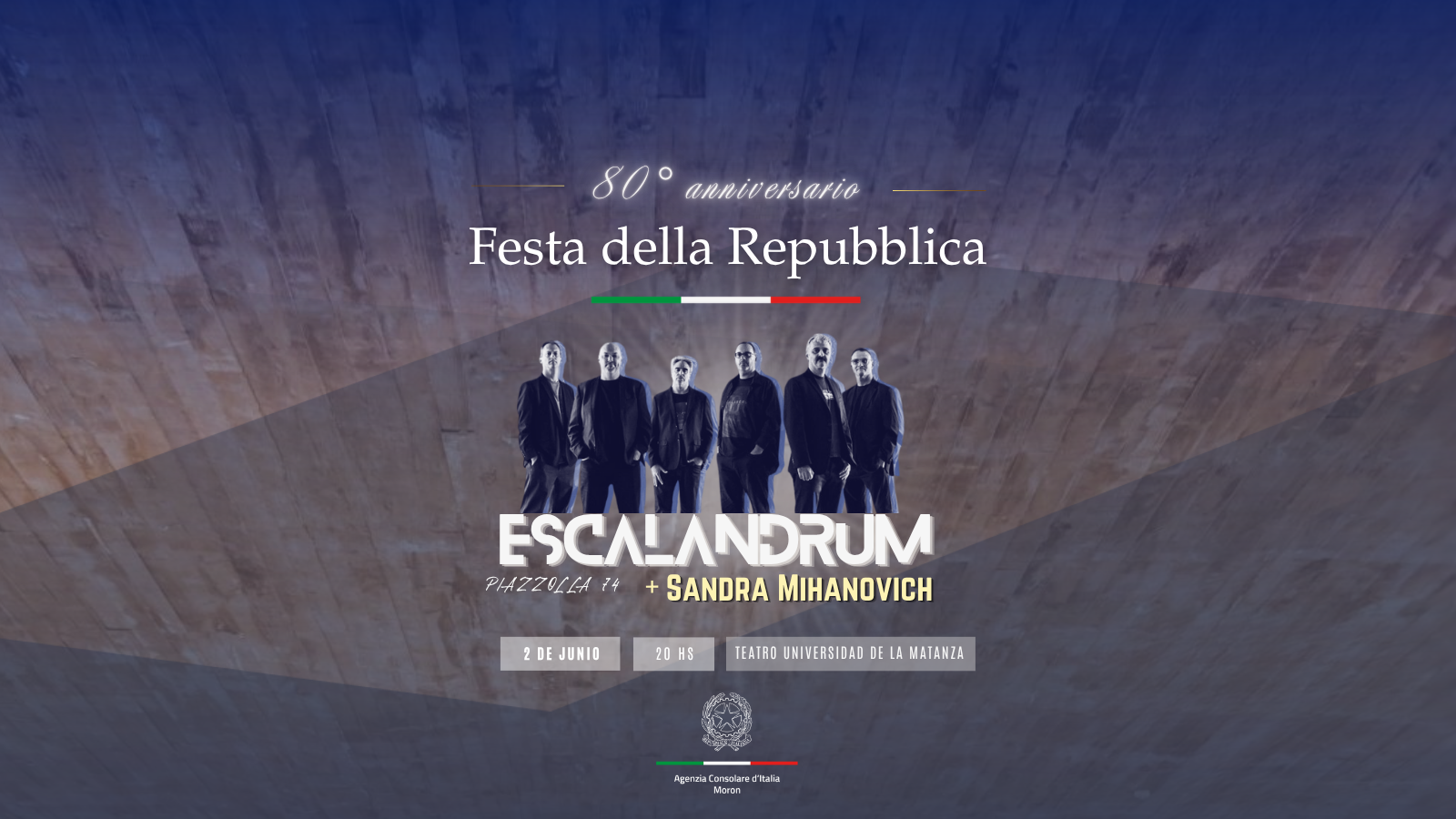 80° aniversario - Fiesta de la República